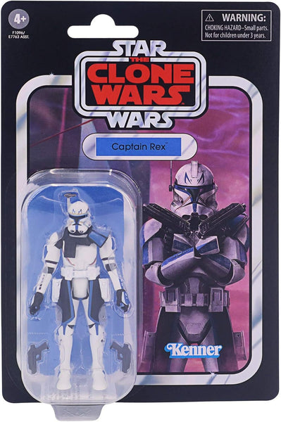 Star Wars Vintage Collection Captain Rex 3.75in The Clone Wars Action Figure