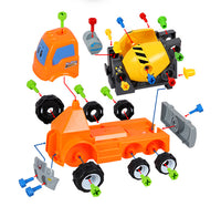 Take Apart DIY Construction Truck toy
