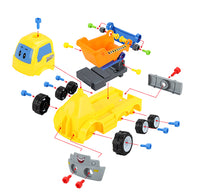 Take Apart DIY Construction Truck toy