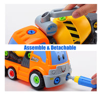 Take Apart DIY Construction Truck toy